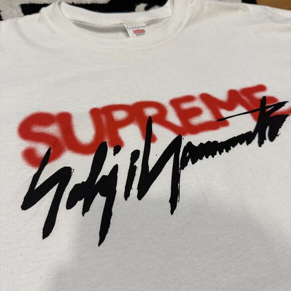 Supreme x Yohji Yamamoto Logo Tee – Size XL – Brand New - Picture 2 of 6